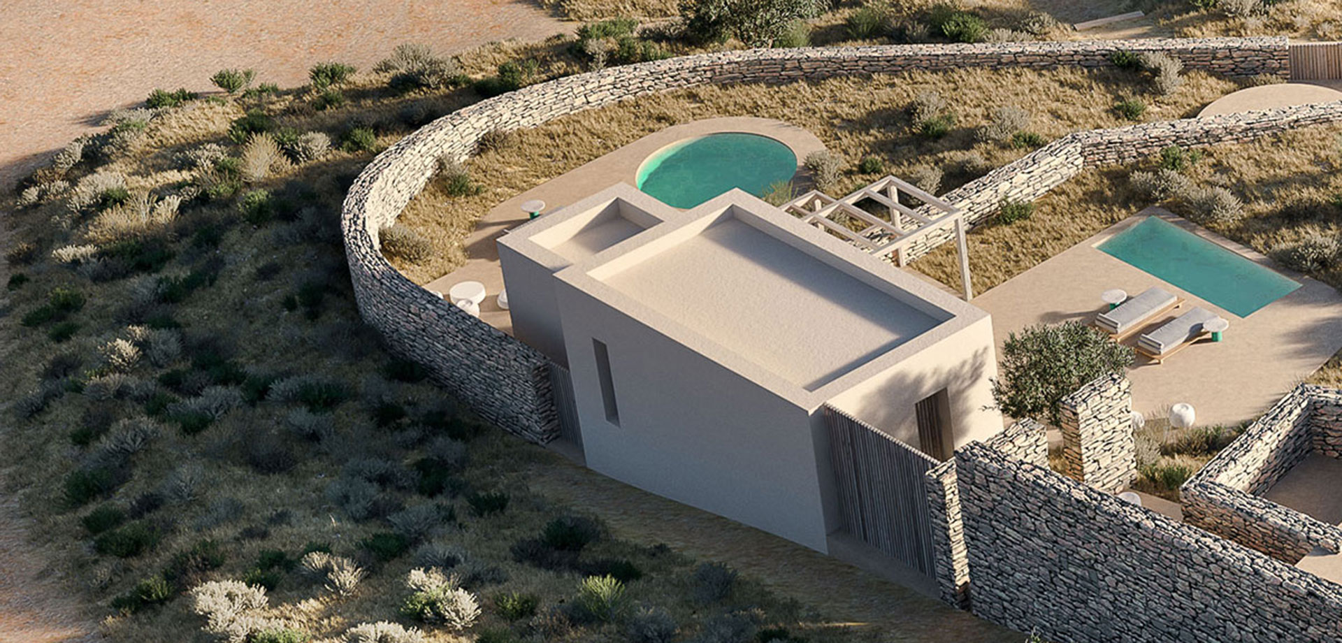 Aenaon accommodation in Folegandros