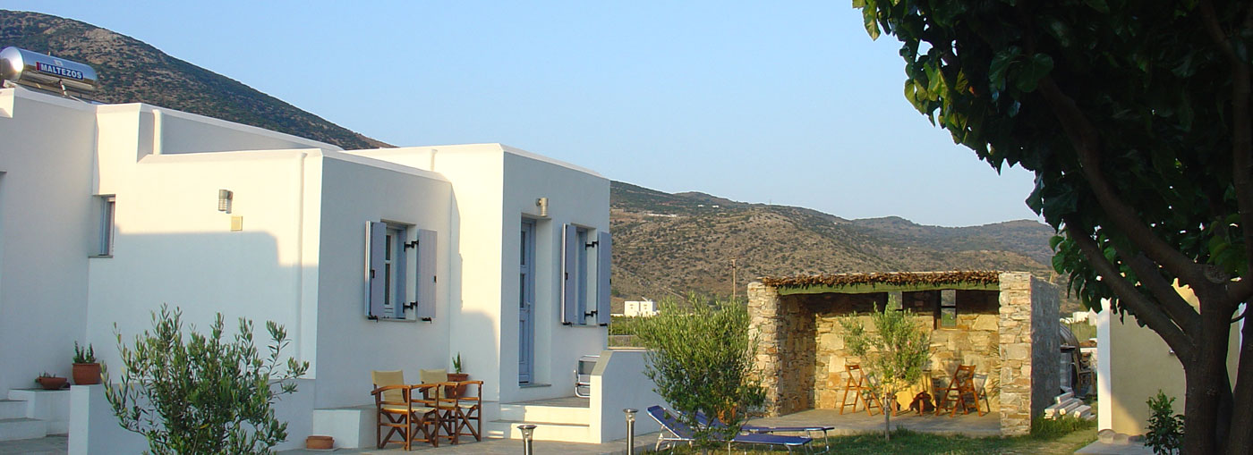 Δωμάτια στις Καμάρες Σίφνου κοντά στην παραλία