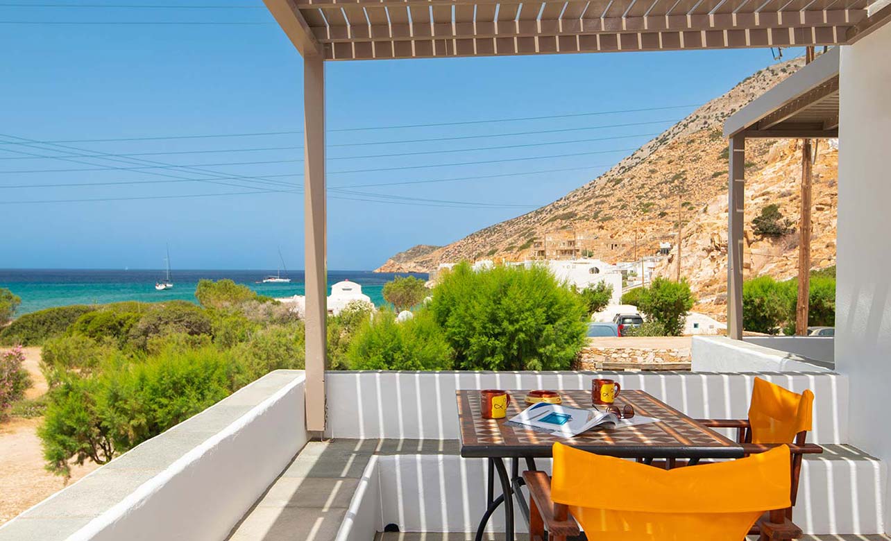 Μπαλκόνι στο Mare Nostrum με θέα στη θάλασσα