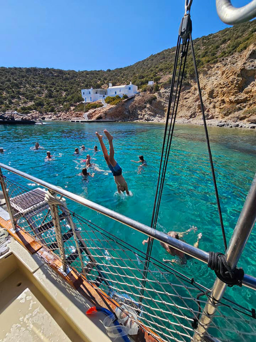 Fikiada bay in Sifnos