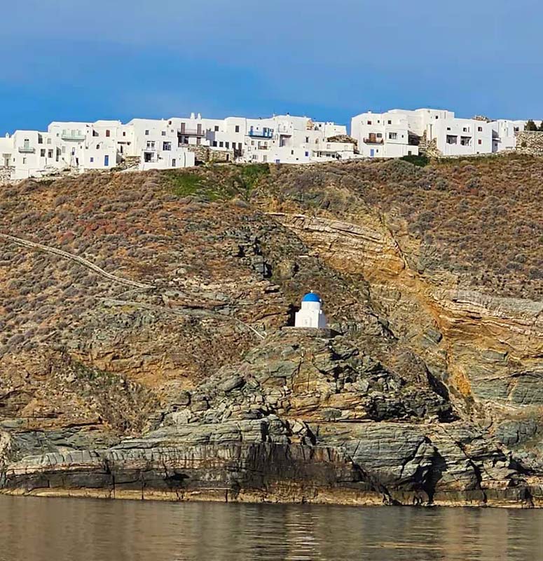 Ο οικισμός του Κάστρου στη Σίφνο